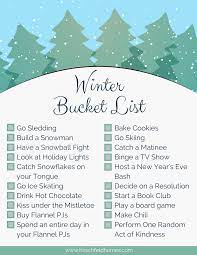 Tons of tree theme ideas on how to decorated your home for 2021! Winter Bucket List In 2021 Winter Fun Winter Bucket List Winter Checklist