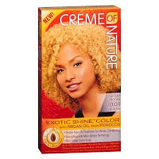 That is no fault of the good people at clairol that make natural instincts hair dye. Creme Of Nature Argan Oil Exotic Shine Permanent Hair Color Kit Ginger Blonde Walgreens