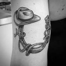 60 Cowboy Hat Tattoo Ideas For Men Western Designs Cowboy Hat Tattoo Cowboy Tattoos Cowgirl Tattoos