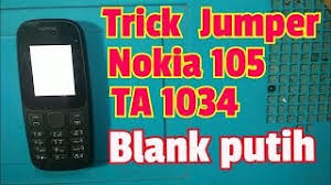 Dan itu membuat kita pusing. Trick Jumper Nokia 105 Blank Putih