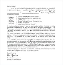 Pageant Sponsorship Letter Sample Request At Solicitation – narrafy ...