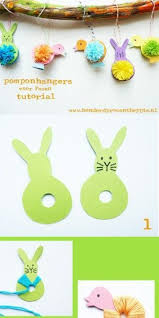 5 travaux manuels faciles (tuto diy) : Pomponnetje Kartonnetje Kuikentje Pluizig Stevige Hoofdje Pootjes Gewoon Alleen Ge Travaux Manuels De Paques Enfants Craft Activites Autour De Paques