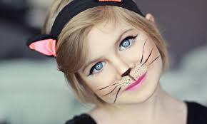 Most Unique Halloween Costumes Ideas Must Try This Year Halloween Makeup For Kids Cat Makeup For Kids Face Painting Halloween