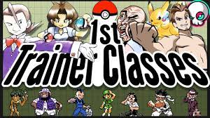 Pokemon trainer classes