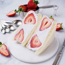 In japan, shokupan is sold in a package of 4, 5, 6, 8, and 10 slices per loaf (with some regional preference on thickness). Strawberry Coconut Cream Sandwich Christie At Home