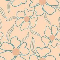 Check spelling or type a new query. Monoline Flowers Pattern On Sand Background Vector Illustration 3078453 Vector Art At Vecteezy