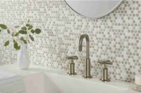 Different size tile designs in a monochromatic color palette will keep the eye moving, making a small bath. Backsplash Tile Designs Trends Ideas For 2021 The Tile Shop