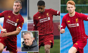 East liverpool youth soccer can be abbreviated as elys. Liverpool Vs Aston Villa Who Are The Youth Players Stepping Up For The Reds Daily Mail Online