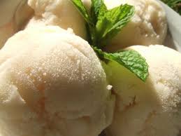 Sorbet A La Poire Au Thermomix Sorbet Sorbet Poire Thermomix