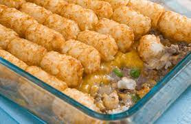 3 about 3 cups turkey or chicken stock. Tater Tot And Ground Turkey Casserole Recipe