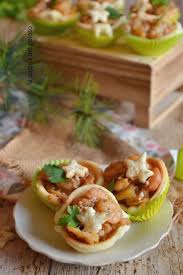 Aquí podéis ver la vídeo receta de pasta brisa (pâte brisèe) o masa quebrada. Antipasto Con Gamberetti E Ananas Cestini Di Pasta Brisee La Pagina Del Goloso