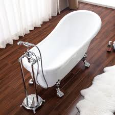 Die freistehende badewanne benötigt mindestens 55 cm platz zu allen seiten hin, damit sie aufgestellt werden kann. Ovale Freistehende Badewanne 160x72x75 Im Klassischen Stil Mit Verchromten Vs053 Fussen
