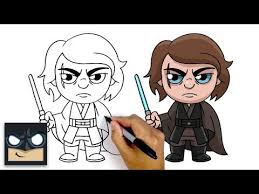 How To Draw Anakin Skywalker Star Wars Youtube Lego Star Wars Star Wars Characters Drawings