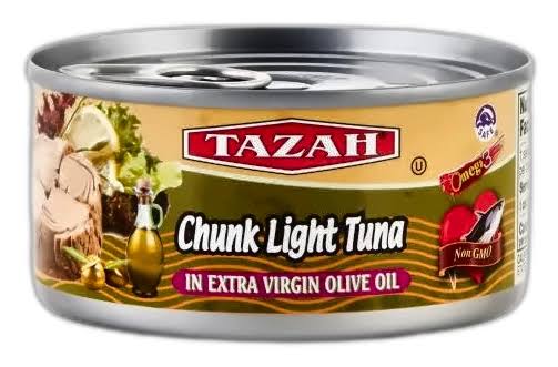 Product Photo: Tazah Chunk Light Tuna 185g