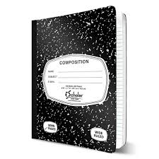 Black And White Marble Composition Book Marble Composition Notebook Wide Ruled 150 Sheets 10150 Composition Notebook Composition Book Composition
