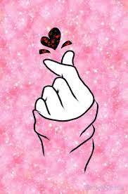 Wallpaper For Handphone Finger Heart Korea Wallpaper Unicorn Galaxy Wallpaper Wallpaper Cantik