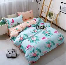 home textile cartoon fox 3 4pcs bedding sets children s etsy