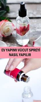 Ev Yapimi Vucut Spreyi Hautpflege Hausgemachte Hautpflege Spray