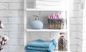 A simple addition of bathroom shelves can make your bathroom organization a lot easier. 16 Diy Bathroom Shelves Ideas