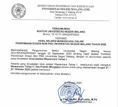 Apabila kita mengkaji tentang wawancara, tentunya kita akan membahas tentang proses tanya jawab. Hasil Wawancara Online Penerimaan Dosen Non Pns Um Tahun 2020 Universitas Negeri Malang Um