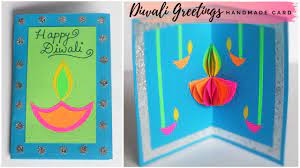 Diwali cards designs handmade diwali greeting cards diwali card making rakhi cards rakhi making diwali gifts happy diwali diwali greetings welcome card. Handmade Happy Diwali Greeting Card Paper Paper Party Supplies Kromasol Com