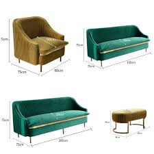 كنب مخمل أنيق