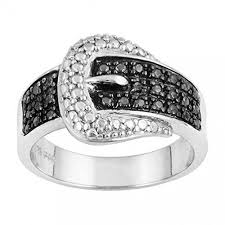 Black And Silver Ring Ladies Sterling Silver Cz Pave Black And White Belt Buckle Ring More Info For Ladies Ring Design Silver Rings For Couples G Womens Jewelry Rings Jewelry Fashion Rings