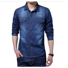 Calça Bege Com Camisa Jeans Masculina Camisa Jeans Azul Marinho Moda Modamasculina Inspiracao Lookmasculino Lookdo Camisa Casual Masculina Camisas Masculinas De Manga Comprida Camisas Casuais