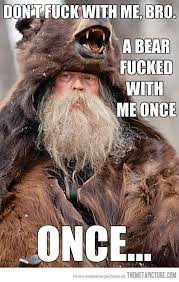 Diy Weekend Project How To Make A Slingshot Funny Pictures Bear Skin Coat Humor