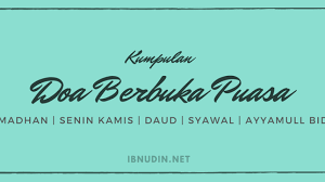 Niat Buka Puasa Qadha Ramadhan