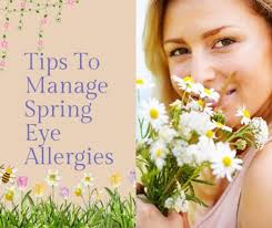 Tips to Manage Spring Eye Allergies