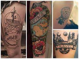 16 Pictures Of The Best Travel Themed Tattoos Tattoos Sweet Tattoos Creative Tattoos