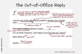 Brilliant The Out Of Office Reply Out Of Office Reply Out Of Office Message Phd Comics
