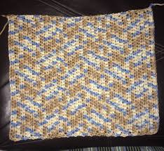 Crochet Planned Pooling Rhss Mirage Basket Weaving 40ch 2ch Turning Solid Hdc Rows As Two Set Colorway 5 Hdc Each Crochet Crochet Stitches Basket Weaving