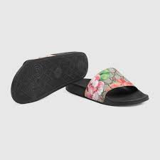 The presentation website offers css and html integration, allowing for great content flexibility in your. Gg Blooms Supreme Slide Sandal Gucci Us