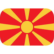 Macedonia (dziś już oficjalnie jak północna) uwodzi i nie daje o sobie za. Macedonia Polnocna Flaga Clipart Darmowe Pobieranie Creazilla