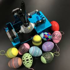 Eggbot From Uunatek Com Drawing Machine Robot Games For Kids Easter Eggs