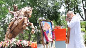 Peshwa Bajirao at NDA campus in Pune ...
