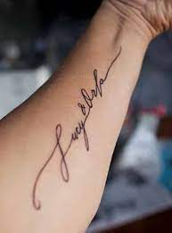 This one is a name tattoo written in a beautiful font with a stunning red heart. 70 Name Tattoos For Men Ideas Names Tattoos For Men Name Tattoos Tattoos