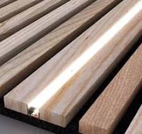 KASARO qualità Led decorativo 3d fonoassorbente pannello parete in legno  legno LED pannelli acustici per la casa con luce a Led