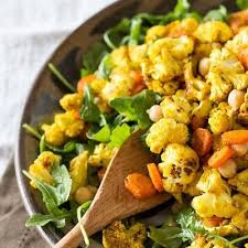 Curry Roasted Cauliflower And Carrot Salad Recipe Target Recipes Carrot Salad Recipes Roasted Cauliflower Salad Recipes