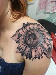 Black And Grey Sunflower Tattoo Black And Gray Sunflower Tattoo Tattoo Designs And Meanings Sunflower Tattoo Sleeve Sunflower Tattoo