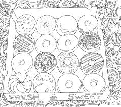 You can download free printable donut coloring pages at coloringonly.com. Box Of Donuts Coloring Page Coloring Rocks