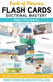 Book Of Mormon Doctrinal Mastery Flashcards Pdf Download The Red Headed Hostess Book Of Mormon Doctrinal Mastery Book Of Mormon Scriptures