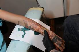Since ancient times, the great war chiefs and other famous men decorated their bodies with dog face portrait tattoo on hand, telling of their exploits and changing social status. 834 Tattoo On Ruby Rose S Bicep Inner Elbow And Ruby S
