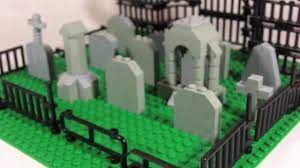 How To Build: Lego Graveyard - Youtube