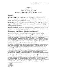 Maybe you would like to learn more about one of these? Chapter 5 Biology Of Flowering Plants Regulation