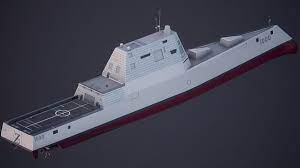 Zumwalt jr., visited the ship to observe flight operations overnight on 22 and 23 may. Cartoon Model Ddg Zumwalt Rjn 112 Zumwalt Ddg 1000 1250ships Com