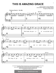 Find everything and more online, free, with chords. This Is Amazing Grace By J Farro J Riddle P Wickham On Musicaneo