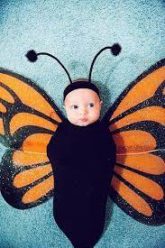 Disfraz Bebe Mariposa Disfraz Hecho A Mano Disfraz Casero Facil Para Carnaval Baby Girl Halloween Costumes Newborn Halloween Costumes Cool Halloween Costumes